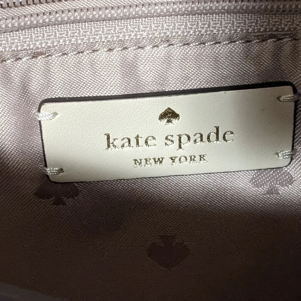 Kate Spade NY Audrey bicolor Flap crossbody flat leather handle shoulder bag